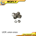 316 SS technic forged pipe bulkhead fitting dimension